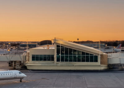 Exterior view of the Appleton International Airport